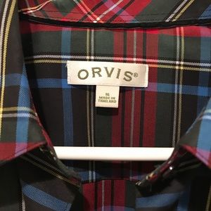 ORVIS Plaid Blouse